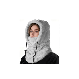 Winter Face Mask Balaclava Fleece Ski Masks Face Cover Neck Warmer Helmet Hood for The Cold Weather, Grey