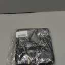 JHX Travel Laundry Bag, Dirty Clothes Organize with Handles and Aluminum Carabiner, Collapsible Laundry Bag for Travel, Camp, Fitness, and Students（1Pcs Black） 24"L x 21"W