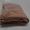 F.Y.Dreams 100% Washed Cotton Duvet Cover for Weighted Blanket 48x72 inches with 8 Ties, Zipper on Long Side/Dust Pink/Just Duvet Cover (48"x72" duvet cover, 100% Washed Cotton Dust Pink)