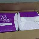 Poise Incontinence & Postpartum Pads for Bladder Leaks, 4 Drop Moderate Absorbency, Long Length, 108 Count
