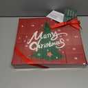 Advent Beauty Calendar for Adults 2025 Rinse & Robust Beard Care Kit Christmas Gifts for Men Skincare Beauty Advent Calendar for Men Christmas 24 Days Countdown Calendar Beard Care Grooming (Red)