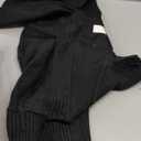 IECOii XXXL Dog Sweater,Warm Dog Sweaters for Extra Large Dogs Girl Boy,Stretchy & Cozy,Turtleneck Knitted Pullover for Pet Wear On Holiday,Easy On Doggy Sweatshirt for Labrador (Black,XXXL)