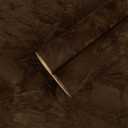 CHIHUT 12''x100'' Brown Velvet Flocking Contact Paper Self Adhesive Velvet Drawer Liner Roll for Jewelry DIY Crafts Soft Removable Velvet Fabric Wallpaper Peel and Stick for Bedroom Dressers Cabinets