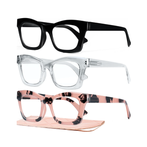 CCVOO Stylish Reading Glasses for Women, Eyeglasses, Blue Light Readers for Women, Computer Eye Glasses, Cheaters, +0.5