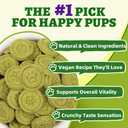 Just Try 15 oz Broccoli & Spinach Vegan Treats Immune Digestive Support Dog