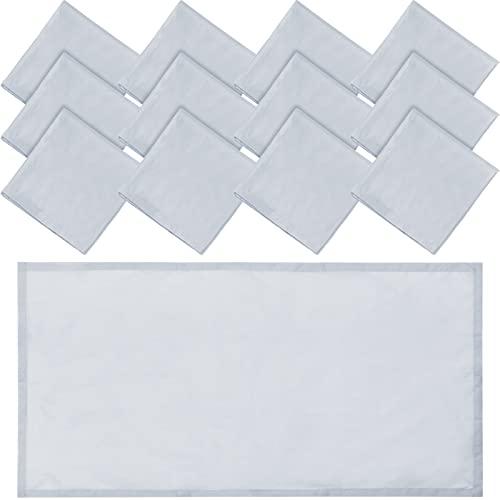 Hortsun 12 Pcs Fluorescent Light Covers 2 x 4 ft Classroom Ceiling Light Cover Magnetic Filters Fluorescent Diffuser Covering for Classroom Office Hospital Drop Ceiling(Gray)
