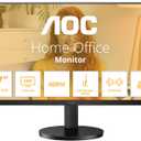 AOC Computer Monitor 68.6 Cm (27") 3840 X 2160 Pixels 4K, W128925044 ((27) 3840 X 2160 Pixels 4K Ultra Hd Led Black) (Speakers - Height Adjust)