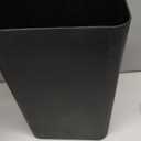 TIPGO Bathroom Trash Can with Lid, 10 Liter/ 2.6 Gallon Slim Garbage Can, Small Trash Bin Waste Basket with Pop-Up Lid for Kitchen, Bedroom, Living Room, Office (Black)