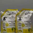 J.R. Watkins Gel Hand Soap Refill, Moisturizing Hand Wash, Formulated with Plant-Based Cleansers, Alcohol-Free, Cruelty-Free, Lemon, 34 Fl Oz, 2 Pack