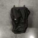 Rockland Double Handle Rolling Backpack, Black, 17-Inch