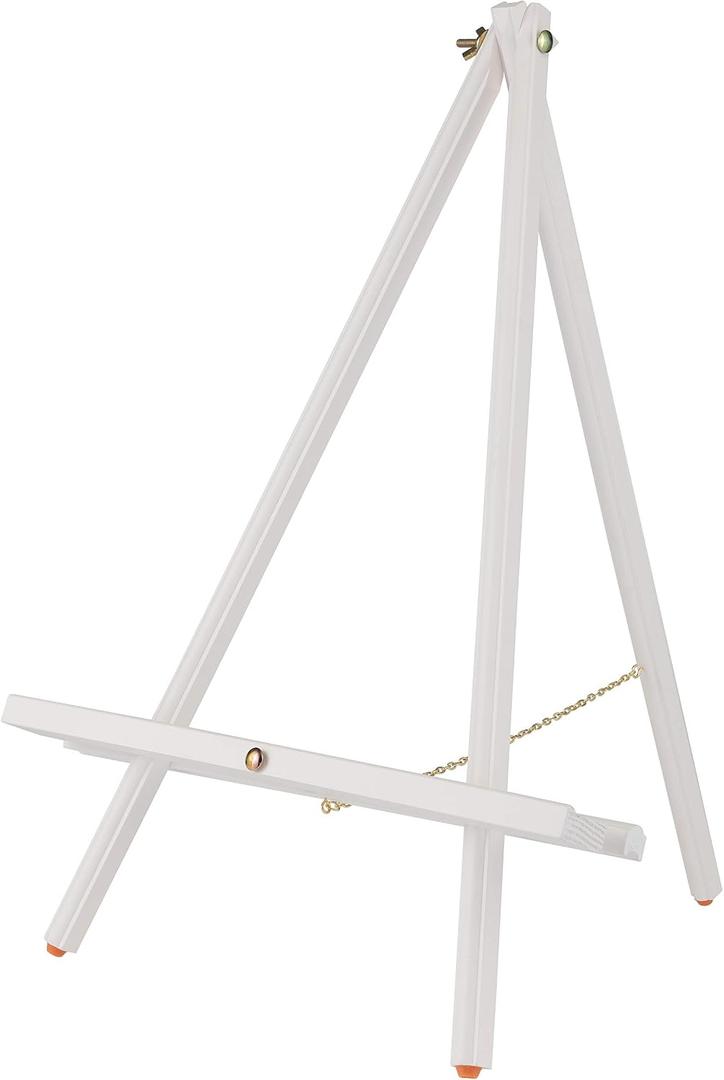 Creative Mark Thrifty Table Top & Display Easels - Perfect for Working On Table Or Desk & Displaying Artwork! - White - Single