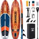 10’6’’Inflatable Stand Up Paddle Board with Beginners SUP Accessories