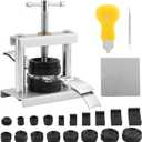 Watch Press Tool Set - Case Closer with 18 Molds, Crystal Press, Battery Replacement Kit (Silver Color)