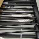 Fairy Baby Extra Wide Baby Gate Black 57.5-62 Inch Wide, Walk Through Pressure Mounted No Drill for Doorways, Long and Large Tension Dog Gates for Pet and Kids