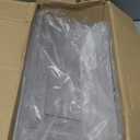 2 Pack Skinny Can Organizer for Refrigerator, Stackable Tall Skinny Soda Pop Can Holder Dispenser with Lid for Fridge Pantry Rack Freezer, Clear Plastic Storage Bins-Holds 12 Slim Cans Each (Transparent)