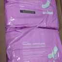 Amazon Basics Incontinence Pads for Women Long, Bladder Control, Postpartum, Moderate Absorbency, Unscented, 108 Count (2 Packs of 54)