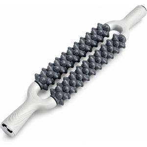 Muscle Roller Stick for Muscle Recovery, Double Row Massage Roller