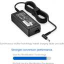 Charger Compatible with HP Laptop Computer 65W 45W Smart Blue Tip Power Adapter