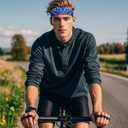 Sosun 22x22 Bandana, Face Mask, Square Scarf, Headwear, Multipacks Made From 100% Cotton (Black)