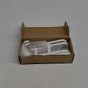 FYY Over The Door Hooks - 2 Pack Heavy Duty Dual-Hook Organizer Hanger with Non-Slip Rubber for Towels, Clothes, Hats & Bags Use in Bathroom, Bedroom, Kitchen - Fits Interior Doors Up to 1.6" White