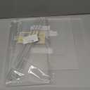 Boyun Acrylic Square Cake Disk Set,Acrylic Cake Discs Set,Comb Scrapers,Dowel Rods,Icing Scraper,Acrylic Scraper Smoother for 3 Tier Cakes (6.25" + 8.25" + 10.25")