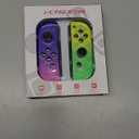 Hexamurby Wireless Controller for PC Controller (L/R) with LED Support Vibration/WakeUp Function/Motion Control