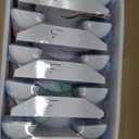 FREELICHT 10 Pack LED Emergency Lights for Business, with Battery Backup, Two Head Adjustable LED Emergency Square Lighting, UL 924 Certified