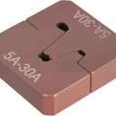 AMZCNC YQK-300/YQK-600 Crimping Dies for Open Barrel Wire Crimp Copper Ring Lugs, 5A-30A