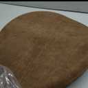 Sigmat Memory Foam Seat Cushion Anti-Slip Soft Round Stool Cushion Chair Pad 16 Inch Coffee