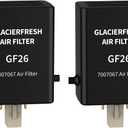 GLACIER FRESH Replacement For Sub-Zero Refrigerator Air Purification Cartridge 7042798, 7007076, 7007067 Air Filter (2 Pack)