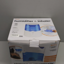 Crane EE-5202 Inhaler & Warm Mist Humidifier, 0.5 Gallon, Blue & White