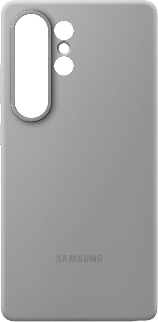 Samsung Galaxy S25 Ultra Silicone Phone Case, Protective Cover, Color Variety, Smooth Grip, Durable Design, Snug Fit, US Version, EF-PS938CJEGUS, Gray