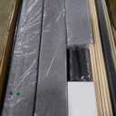 Queen Size Bed Frame with Upholstered Wingback Headboard, Easy Assemnly Platform Bed, Wooden Slat Support No Box Spring Needed, Light Gray