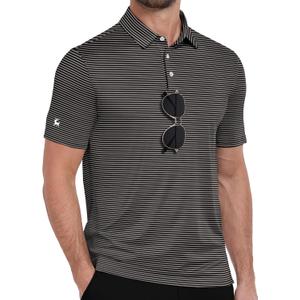 ZITY Mens Print Polo Shirts Short Sleeve Moisture Wicking Shirts for Men Golf Tennis Daily Casual Collared T-Shirt (Medium)