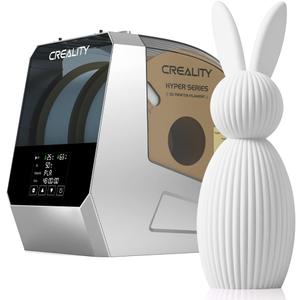 Creality Filament Dryer 2 Spools, Space Pi Filament Dryer Plus, 3D Printer Filament Dry Box with 360° Fast Heating Filament Storage LCD Screen One-Key Setting for PLA PETG ABS Nylon