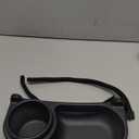 Swanoo Universal Stroller Snack Tray | Compatible With Nuna Mockingbird Bugaboo Uppababy | Stroller Bumper Bar Tray Attachment with Cup Holder | Baby Toddler Disneyland Essentials Stroller Accessories (Dark Grey)