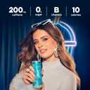 Alani Nu BLUE SLUSH Ice Sugar Free, Low Calorie Energy Drinks | 200mg Caffeine | Antioxidants | Biotin, B Vitamins | Zero Sugar | 15 Calories or Less | 12 Oz Cans | 20 Count (EXP 08/29/25)