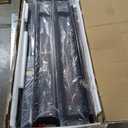 Rolanstar Twin Bed Frame with 4 Storage Drawers, Charging Station and LED Lights, Metal Platform Bed with 2-Tier Storage Headboard, No Box Spring Needed, Easy Assembly, Noise-Free, Rustic Brown