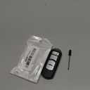 Key Fob Shell Replacement for Mazda 3 Mazda 6 2014 2015 2016 2017 2018 / MX-5 Miata 2016-2019 4 Button Car Keyless Entry Remote Control Key Fob Case Cover (4 Button)