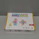 Magnetic Tiles Toys for 3 4 5 6 7 8+ Year Old Boys Girls Upgrade Macaron Castle Blocks Building Set for Toddlers STEM Creativity/Educational Toys for Kids Age 3-6 Christmas Birthday Gifts