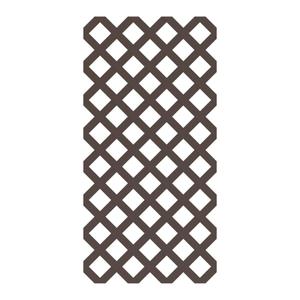 2' H x 4' W Classic Brazilian Walnut Lattice
