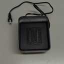 Lerat Space Heater, Portable Mini Heater for Indoor Use, 500W Fast Heating Small Desk Heater with Overheating & Tip-Over Protection, Lightweight Electric Heaters for Office, Home, Camping (Black)