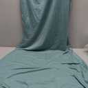 Glampunch Womens Off Shoulder Maternity Dress Ruffles Elegant Slim Gowns Fit Maxi Photography Dress (Large, Sage)