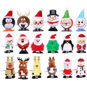 Max Fun 18pcs Christmas Stocking Stuffers Wind Up Toys Assortment for Party Favors & Goody Bag Fillers