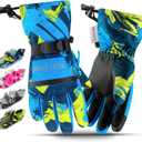 West Biking Winter Gloves for Boys and Girls, 3M Thinsulate Kids Winter Ski Gloves Suitable for Outdoor Activities, Cycling, and Snowboarding (Small6-8 Years, Blue)