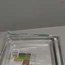 Nordic Ware Naturals 3 Piece Set - USA Made Aluminum Commercial Quality Sheet Pan for Baking or Roasting, Encapsulated Galvanized Steel Rim Prevents Warping; Half Sheet, Jelly Roll and Quarter Sheet