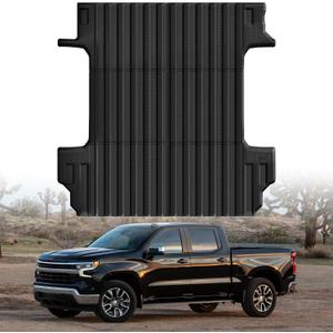 Truck Bed Mat Bed Liner Compatible for 2019-2026 Chevrolet Chevy Silverado 1500 | GMC Sierra 1500 (Only Fit 5.8FT, 69.92" Bed), Not Fit Drop-in Liner