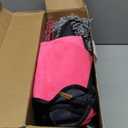 ThinkLearn Car Cleaning Kit, Car Vacuum Detailing Kit Interior with High Power Handheld Vacuum, Including 7Pcs Detailing Brush Set, Windshield Cleaner, Pink Car Accessories for Women