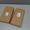 2 x Cell Phone Stand, Portable Phone Holder, Clear Phone Stand for Desk (Black (with Tray))