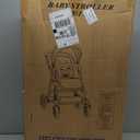 2 in 1 Baby Stroller with Bassinet Mode, Reversible Infant Pram, One-Click Folding, Newborn Travel Stroller, Convertible Toddler Standard Pram Carriage (2US588-BG)